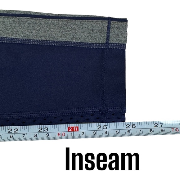 Under Armour U.S. Navy leggings fitted heatgear women’s medium Athleisure gym - Picture 13 of 14